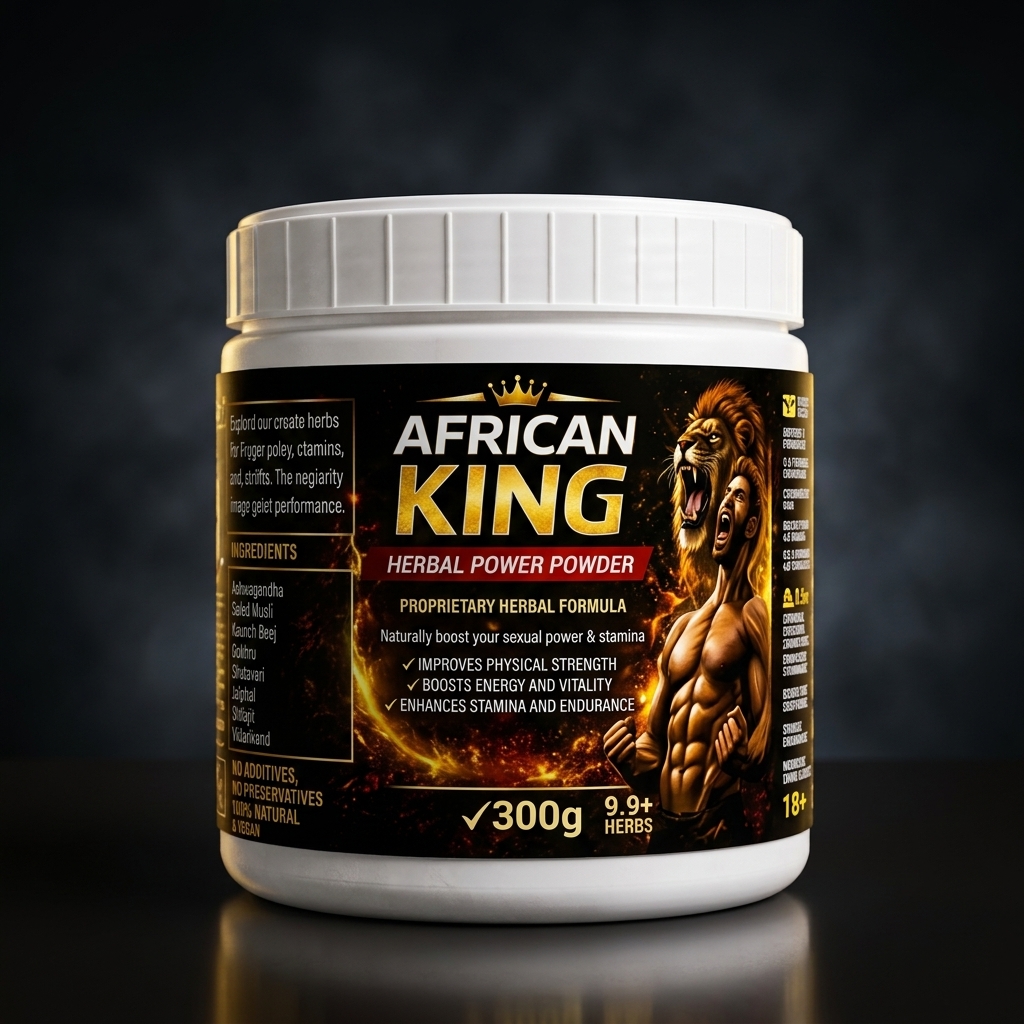 African King Herbal logo